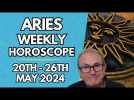 Aries Horoscope - Weekly Astrology - from 20th to 26th May 2024
