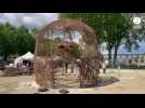 VIDÉO. À Laval, un chantier participatif pour créer une oeuvre monumentale « L'Odyssée »