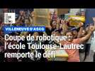 Villeneuve-d'Ascq : un robot présenté par des écoliers à la coupe de robotique