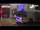 VIDEO. Montée d'Angers-SCO: le bus des joueurs quitte le stade Raymond-Kopa