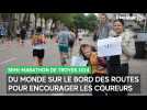 Du monde pour encourager les coureurs du semi-marathon de Troyes