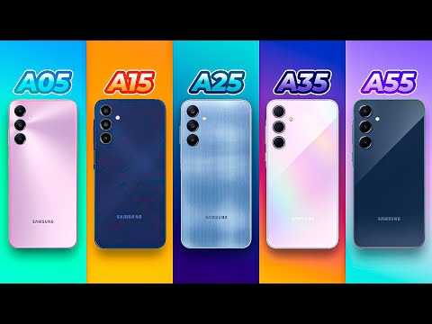 Samsung Galaxy A : Quel smartphone est le MEILLEUR CHOIX pour VOUS !