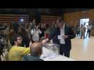 Regional socialist party leader Illa votes in Catalania election