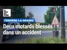 Deux motards blessés dans un accident à Ferrière-la-Grande