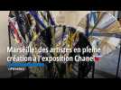 Marseille: des artistes en pleine création à l'exposition Chanel