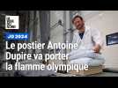 JO 2024 : Le postier Antoine Dupire va se livrer au relais de la flamme olympique le 3 juillet