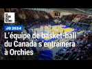 JO de Paris: l'équipe de basket du Canada s'entraînera à Orchies