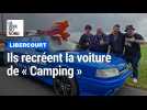 Libercourt : après la DeLorean, Renato et ses potes embarquent dans la voiture de «Camping»