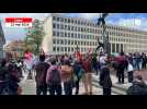 VIDÉO. Entre 150 et 200 personnes ont manifesté en soutien à la Palestine devant la fac de Caen