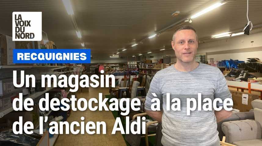 Un magasin de destockage ouvre à la place de l'ancien Aldi, à