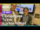 Un escape game dans les locaux de La Voix du Nord