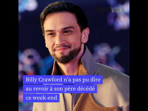 VIDEO : En pleine tourne en France, Billy Crawford n?a pas pu dire au revoir  son pre dcd