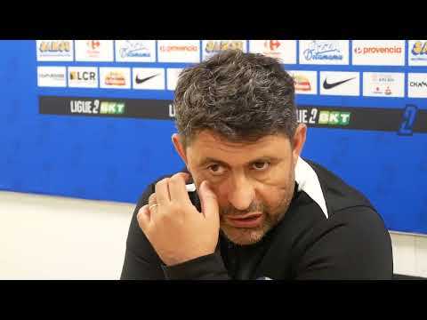 L'entraîneur du GF38 Oswald Tanchot parle de Pape Meissa Ba