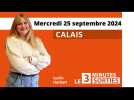 Le 3 Minutes Sorties à Calais et dans le Calaisis des 28 et 29 septembre