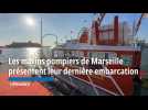 Le bataillon des marins pompiers de Marseille baptise leur dernière embarcation de pointe 