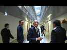 Didier Migaud visite la prison de la Santé