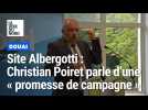 Christian Poiret évoque un « engagement de campagne » à l'inauguration du site Albergotti, à Douai