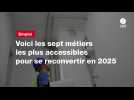 VIDEO. Voici les sept métiers les plus accessibles pour se reconvertir en 2025