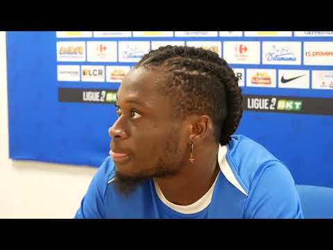 Conf' de presse. Arial Mendy avant GF38  - Clermont Foot
