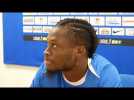 Conf' de presse. Arial Mendy avant GF38  - Clermont Foot