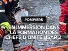 En Aveyron, 16 sapeurs pompiers se forment à devenir chef d'unité USAR 2