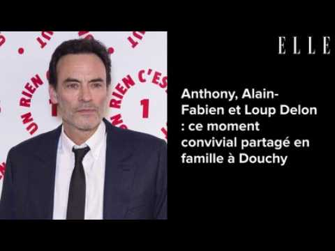 VIDEO : Anthony, Alain-Fabien et Loup Delon : ce moment convivial partag en famille  Douchy