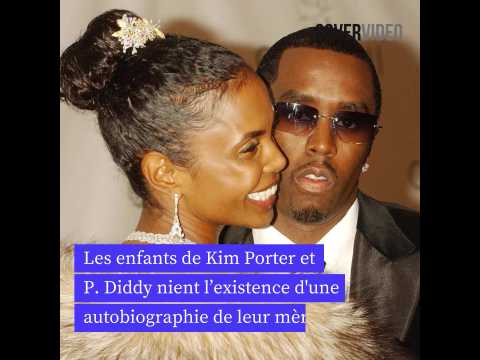 VIDEO : Les enfants de Kim Porter et P. Diddy nient l?existence d'une autobiographie de leur mre