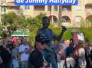 Voici la nouvelle statue de Johnny dans le Var !