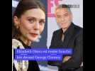 Elizabeth Olsen a perdu ses moyens devant George Clooney