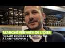 Marché fermier de l'Oise : Thibaut Boucher est apiculteur à Saint Sauveur