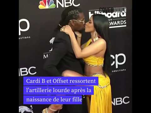 VIDEO : Cardi B et Offset ressortent l?artillerie lourde aprs la naissance de leur fille