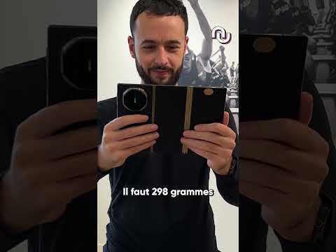 Un TÉLÉPHONE qui se plie en TROIS ? C'est le Huawei Mate XT Ultimate, qu'on a pu essayer ! #shorts