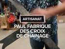 Un ferronnier du Tarn fabrique des croix de chaînage