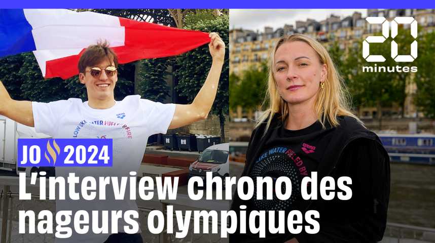 JO de Paris 2024 : Pipi dans la piscine, nager dans la Seine... Les nageurs olympiques se confient