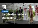 Arras : Nathalie Gheerbrant présente la Cité des métiers du pays d'Artois