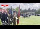 VIDÉO. 80 ans du Débarquement : Dix vétérans à la cérémonie au jardin du souvenir britannique à Caen