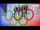 VIDÉO. JO 2024 - Les anneaux olympiques dévoilés à Paris La Défense Arena