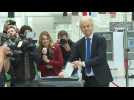 European elections in the Netherlands: Dutch far-right politician Geert Wilders votes