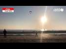 VIDÉO. 80 ans du Débarquement : à Utah Beach, les parachutés atterrissent sous les applaudissements