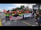 Dunkerque : manifestation des ouvriers d'Ascometal.