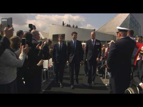 Prince William, Trudeau and Attal arrive at Canadian D-Day ceremony