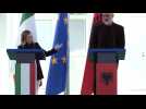 L'opposition italienne critique la visite de Giorgia Meloni en Albanie