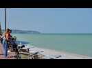 À Dieppe, le pavillon bleu hissé sur la plage : « C'est rassurant quand on se baigne souvent »
