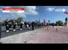 Vidéo. 80e D-Day. Les premiers hymnes résonnent au monument franco-danois, à Sainte-Marie-du-Mont