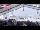 VIDÉO. 80 ans du Débarquement. Emmanuel Macron prononce son discours à la cérémonie internationale