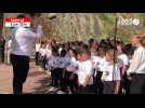 VIDÉO. 80e D-Day : les écoliers de Saint-Lô chantent La Marseillaise en hommage aux victimes civiles