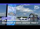 Île de loisirs de Cergy-Pontoise : inauguration du nouvel Aquapark 
