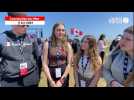 VIDÉO. « On est chanceux »: ces jeunes sont venus du Québec à Courseulles pour le 80e D-Day