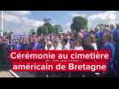 VIDÉO. 80 ans du Débarquement : 2 200 américains au cimetière de Montjoie-Saint-Martin