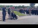 VIDEO. 80 ans du Débarquement. Le vétéran Carver McGriff au coeur de la cérémonie d'Utah Beach